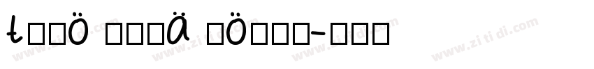 Typo nexa loght字体转换